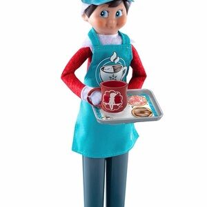 Brand New Elf On The Shelf Magi Freez Standing Gear For Scout Elves Cocoa To Go
